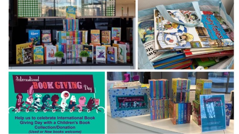 International book giving day 2022 for Great Ormond Street Hospital Children's Charity